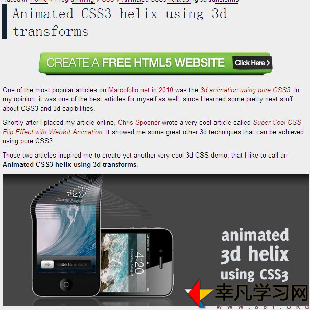 实现CSS3动画的工具、特效和教程指南
