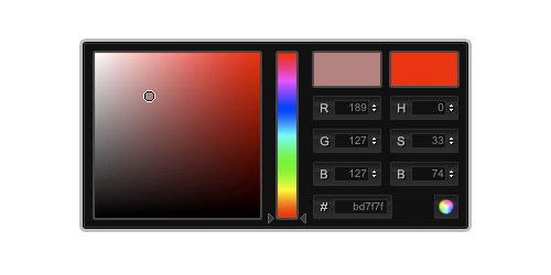 11个JavaScript颜色选择器插件 